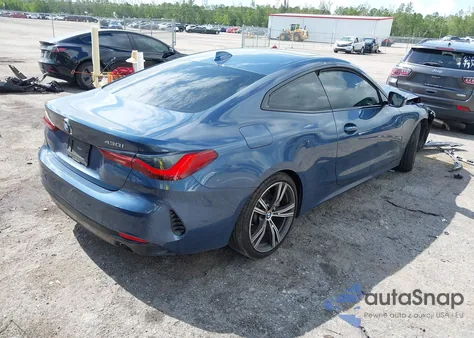 2022 BMW 430I z USA, uszkodzony, nr VIN WBA53AP04NCH79918
